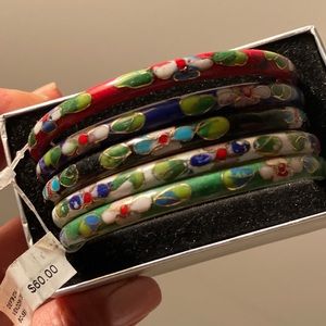 COPY - Cloisonne enamel bracelets